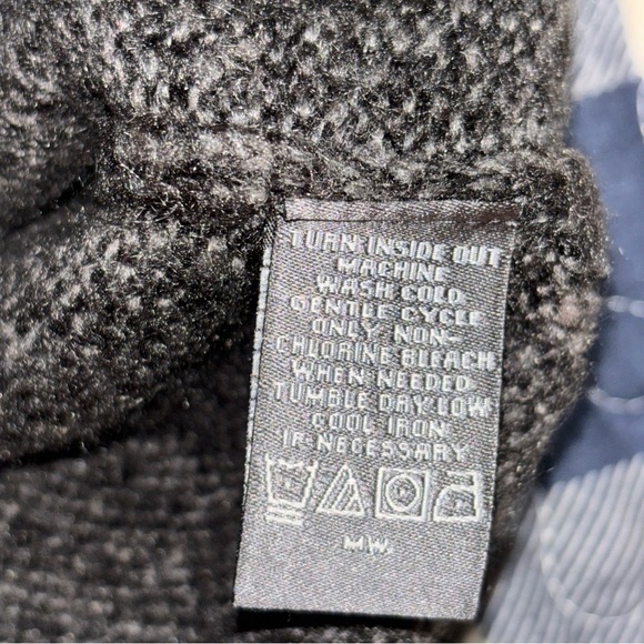 Tricots‎ ST Raphael Gray Sweater Snowflake Pattern Mens SzL Fair Isle Holiday - Picture 8 of 13